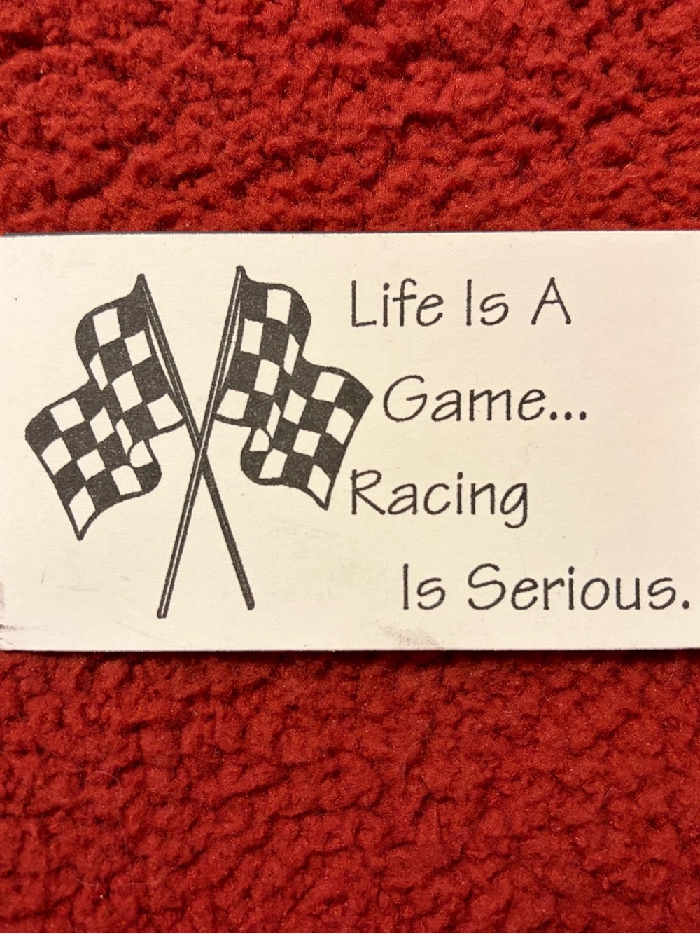 Life Is A Game magnet